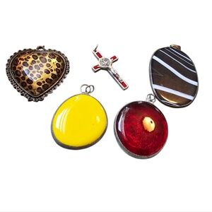Colorful Pendant‎ Set Bundle Of 5
